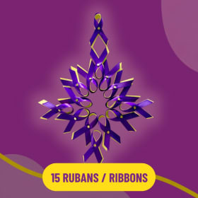 Rubans TDL — Ensemble de 15 rubans item