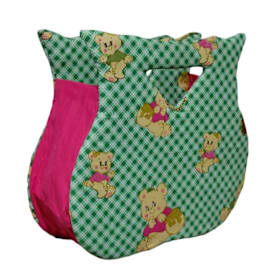 Green and Pink Haiti Bag item