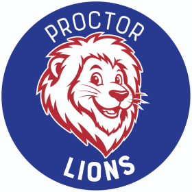2026-2027 Proctor Lions Vinyl Sticker item