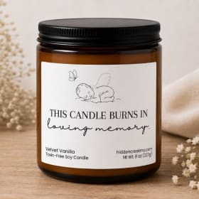 This Candle Burns in Loving Memory item