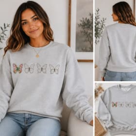 1in 4 Butterfly Crew item