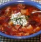 Beet borscht (vegan) item