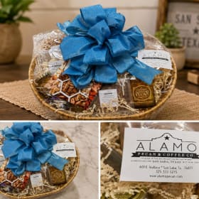 Alamo Pecan & Coffee Co. Gourmet Gift Basket item