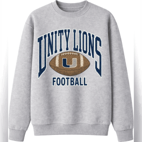 Football Crewneck Sweatshirt Grey item