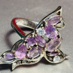 Amethyst ring item