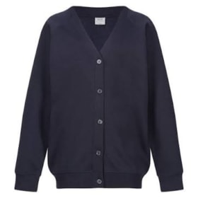 Plain cardigan item