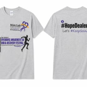 5K Recovery Festival Tee item