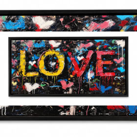 Contemporary Framed Canvas item