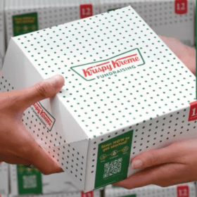 One Dozen (12) Glazed Donuts item