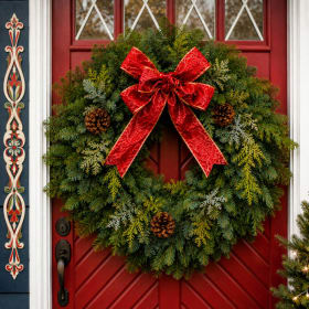 Grand Celebration Wreath  - 24” Diameter item