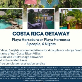 Costa Rica 7-Day Villa Stay for 8 - $15,000 CND Value  item