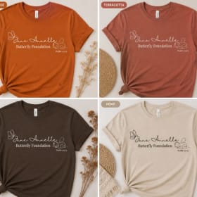Jane Annelle Butterfly Foundation T-Shirt item