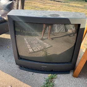 Toshiba big back tv item