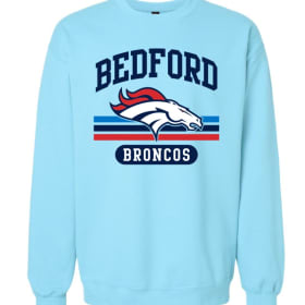 NEW Sky Blue Broncos Crewneck item