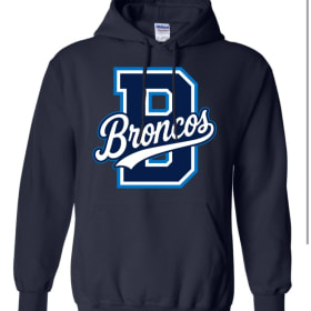 NEW Dark Blue Broncos Hoodie item