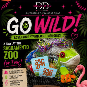 WILD DAY OUT — Sacramento Zoo Experience for Four 🐸🦁🦒 item