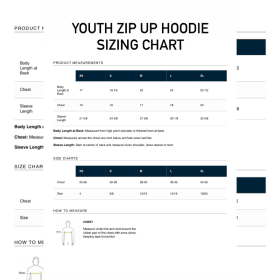 Youth Classic Charleston Zip Up Hoodie item