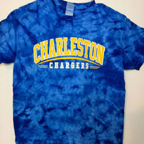 Adult tie-dye Charleston T-Shirt item