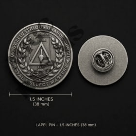Grand Council Lapel 1.5 inches item