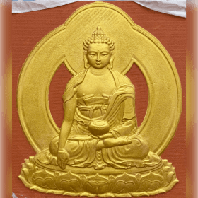 Personal Deity Sandstone Engraving item