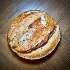 Whole Wheat Sourdough 640 g loaf item