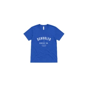 'Schooled in Venice' Tee - White Letters item