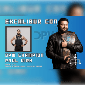 Paul Virk Autographed banner item