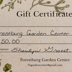 Photo of Gift card