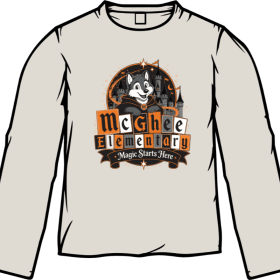 Gray Long Sleeve Shirt Youth & Adult item