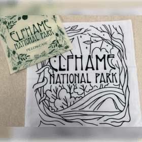 "Camp Out in Elfhame" Pillow Case item