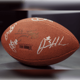 2013-2014 New England Patriots Autographed NFL Football item