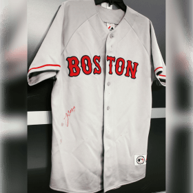Josh Beckett Autographed Jersey item