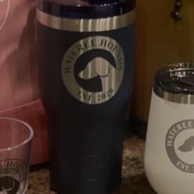 Insulated Navy Tumbler item