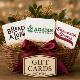 Photo of Shopping Local! A Cluster of Gift Cards for Around Town