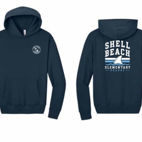 Shark Fin Adult Hoodie item