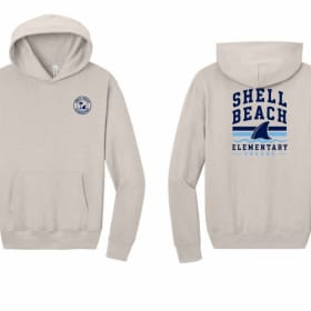 Shark Fin Adult Hoodie item