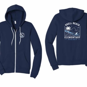 Coastal Youth Zip Up Hoodie item