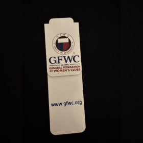 Individual GFWC Logo Magnetic Bookmark item