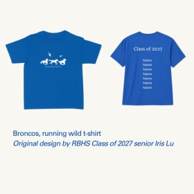 Broncos, Running Wild t-shirt item
