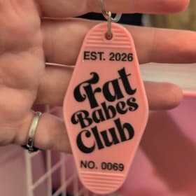 Fat Babes Club #0069 Keychain item