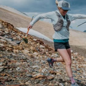 Photo of Patagonia Women's Boulder Fork Rain Jacket - Smolder Blue
