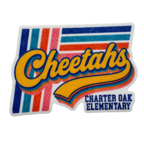 Rainbow Cheetahs Sticker item