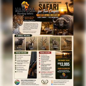 South African Plains Game Safari for Two Couples item