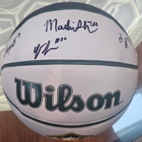 Autographed Basketball signed by 4 WNBA Stars! item