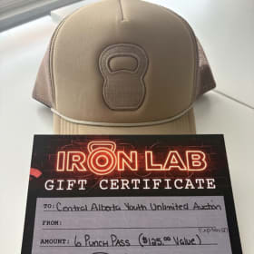 Iron Lab Hat, 6 punch pass item
