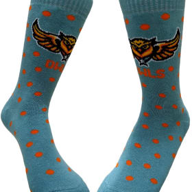 Teal Polka Dots Sock item