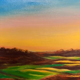 Sunrise on the Golf Course by Donna Hinson item