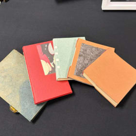 Lot of Five Handmade Books by Greg Loselle item