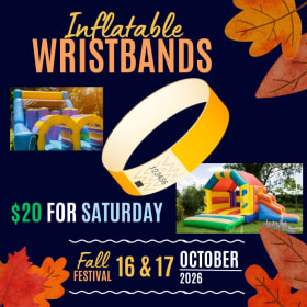 *Saturday Only* Wristband item