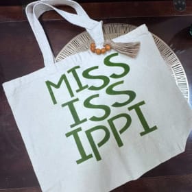 Mississippi Canvas Tote Bag item